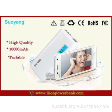 Large Capacity Rechargeable Power Bank , LCD samsunggalaxy
